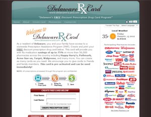 Delaware Rx Card