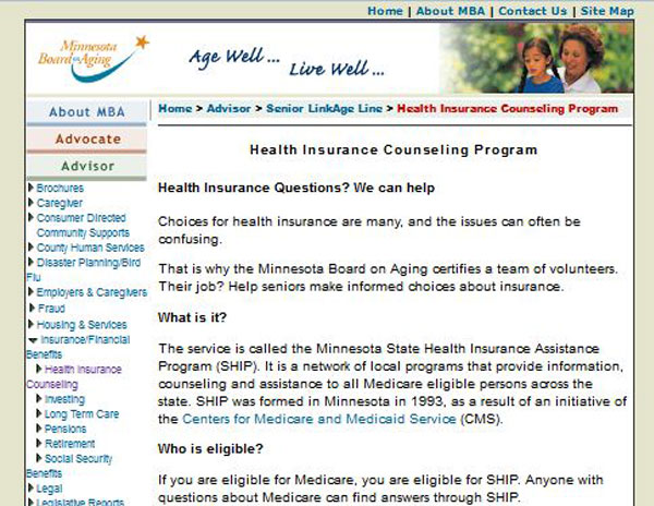 Minnesota State Health Insurance Assistance Program