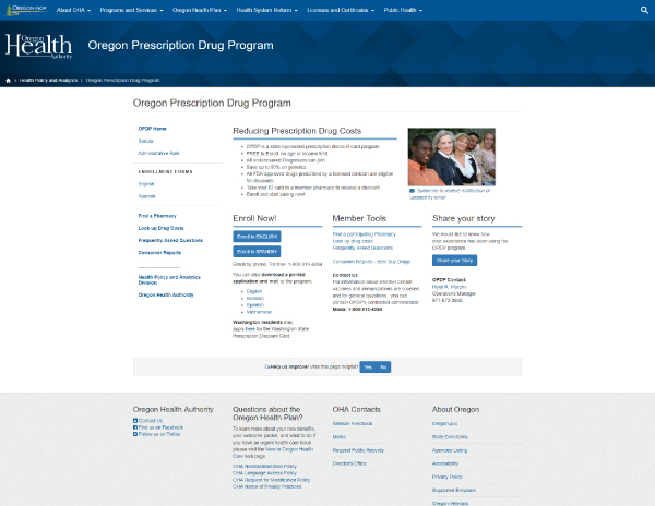 Oregon Prescription Drug Program