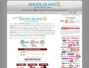 Rhode Island Rx Card