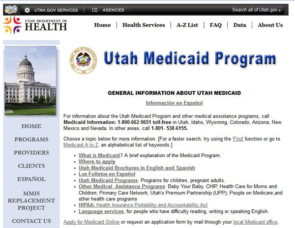 Utah Rx Assistance Programs - State Rx Plans